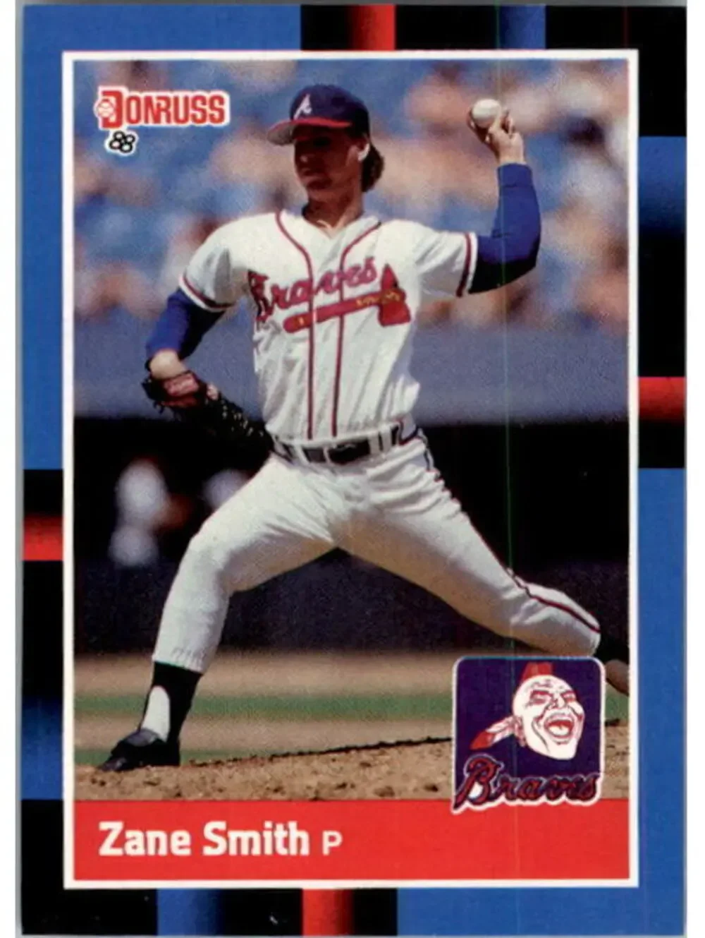 1988 Zane Smith Donruss Baseball Card #167